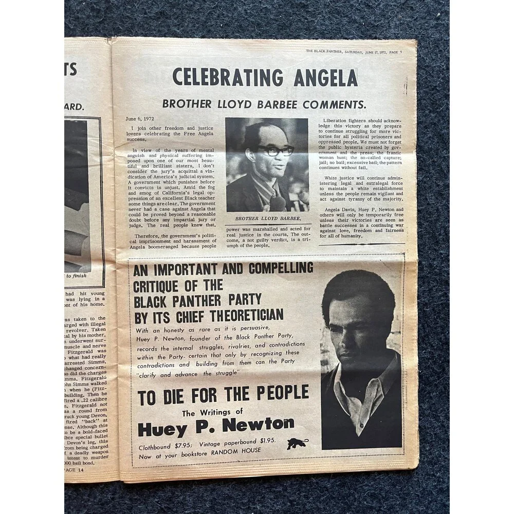 1971 Hubert Humphrey LBJ Presidential Memorabilia, Education Art, US Civil Righ